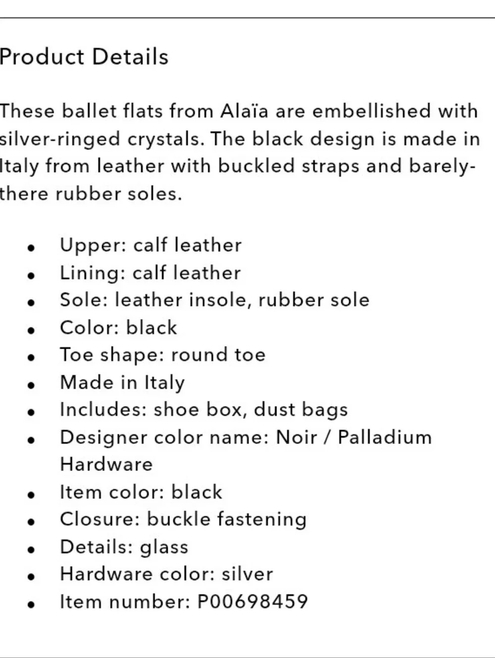 Alaia paris stud